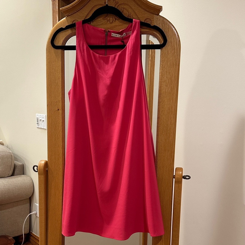 Alice + Olivia Magenta Sheath Dress